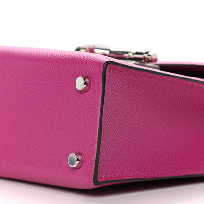 Hermes Epsom Verrou 21 Rose Pourpre 9 of 12