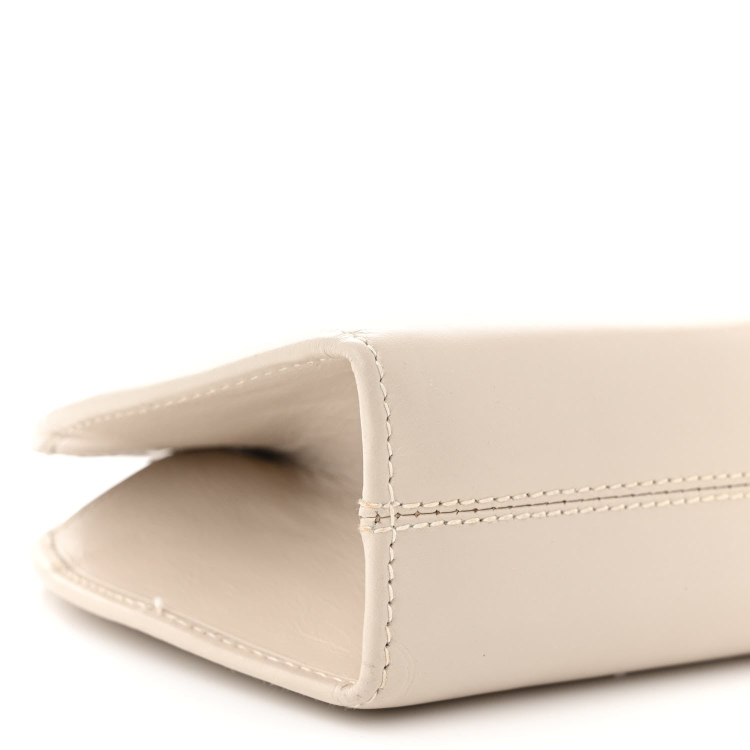Salvatore Ferragamo Calfskin Gancini Mini Chain Crossbody Ivory 8 of 11