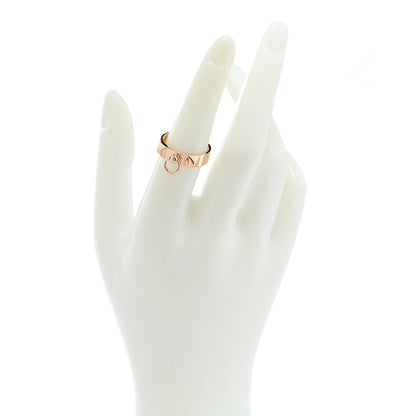 Hermes 18K Rose Gold PM Collier De Chien Ring 53 6.5 2 of 6