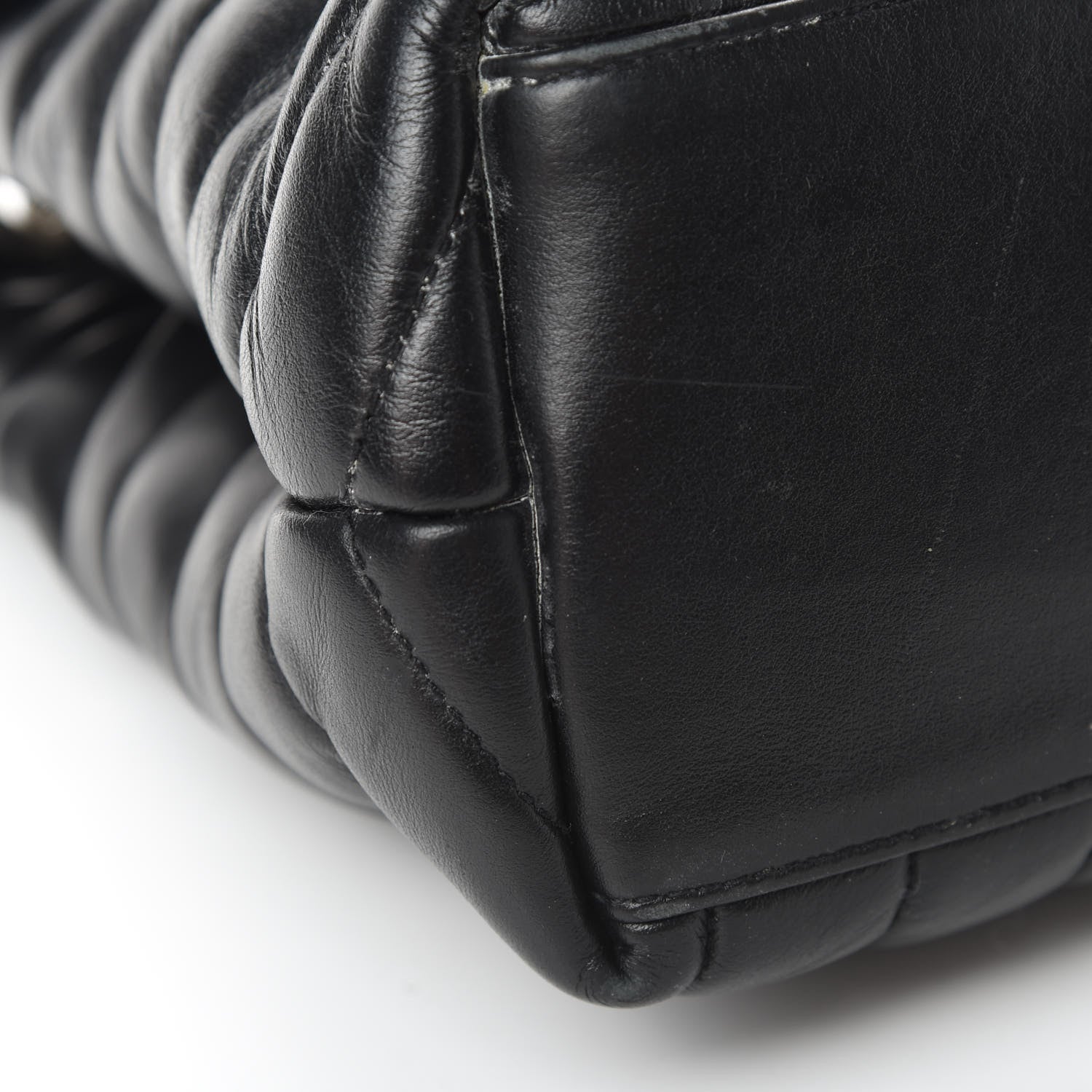 Saint Laurent Calfskin Y Quilted Monogram Medium Loulou Chain Satchel Black 15 of 17
