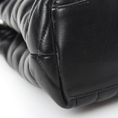 Saint Laurent Calfskin Y Quilted Monogram Medium Loulou Chain Satchel Black 15 of 17