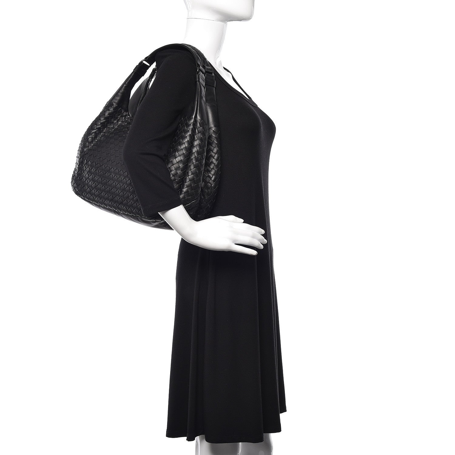 Bottega Veneta Nappa Intrecciato Medium Campana Black 2 of 9