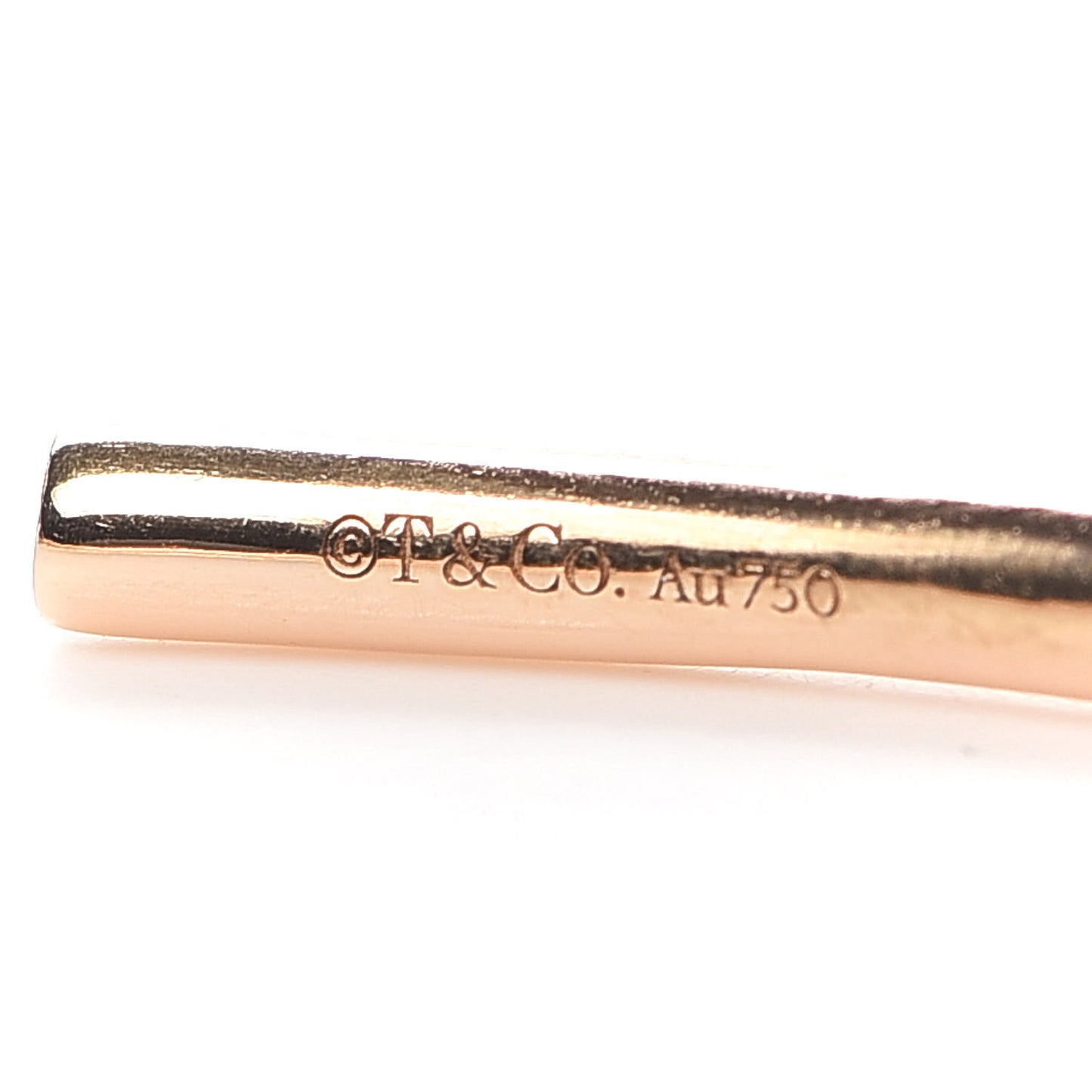 18K Rose Gold Diamond Metro Wire Bracelet