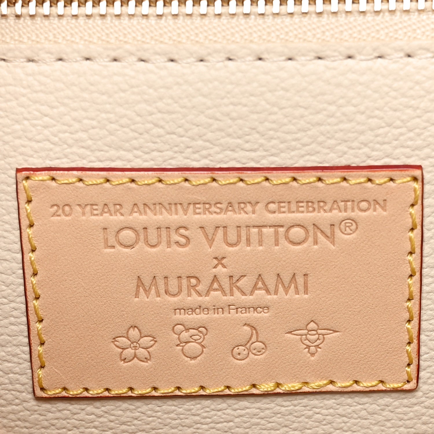 Louis Vuitton LV x TM Monogram Multicolor Cosmetic Pouch GM White 6 of 10