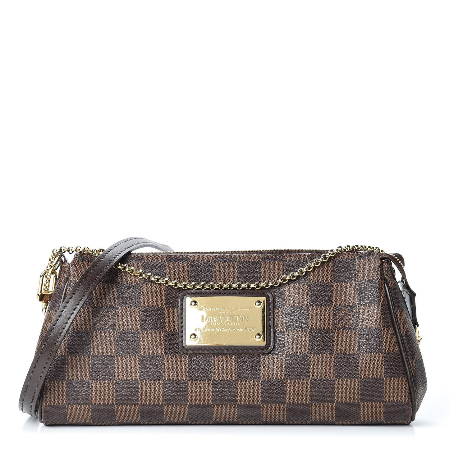 Damier Ebene Eva Clutch