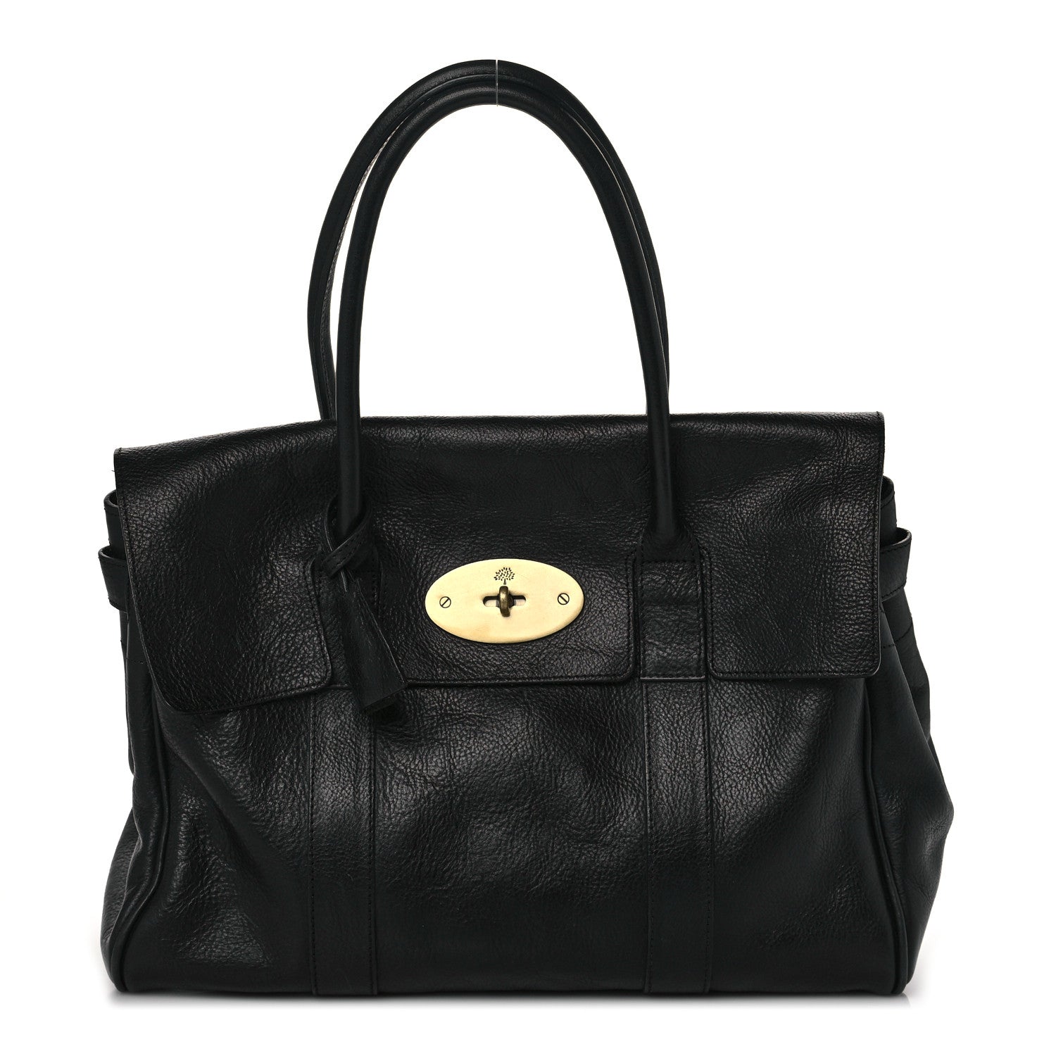 Mulberry Natural Leather Bayswater Black 1 of 10
