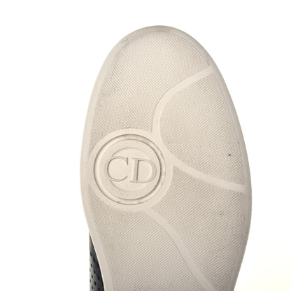 Christian Dior Homme Smooth Calfskin Suede Logo BO1 Sneakers 43 Black 8 of 10