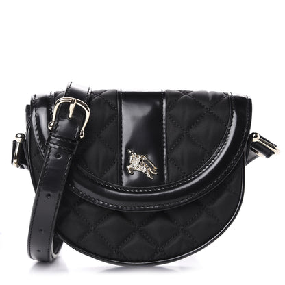 Burberry Nylon Quilted Crossbody Black 1 of 9