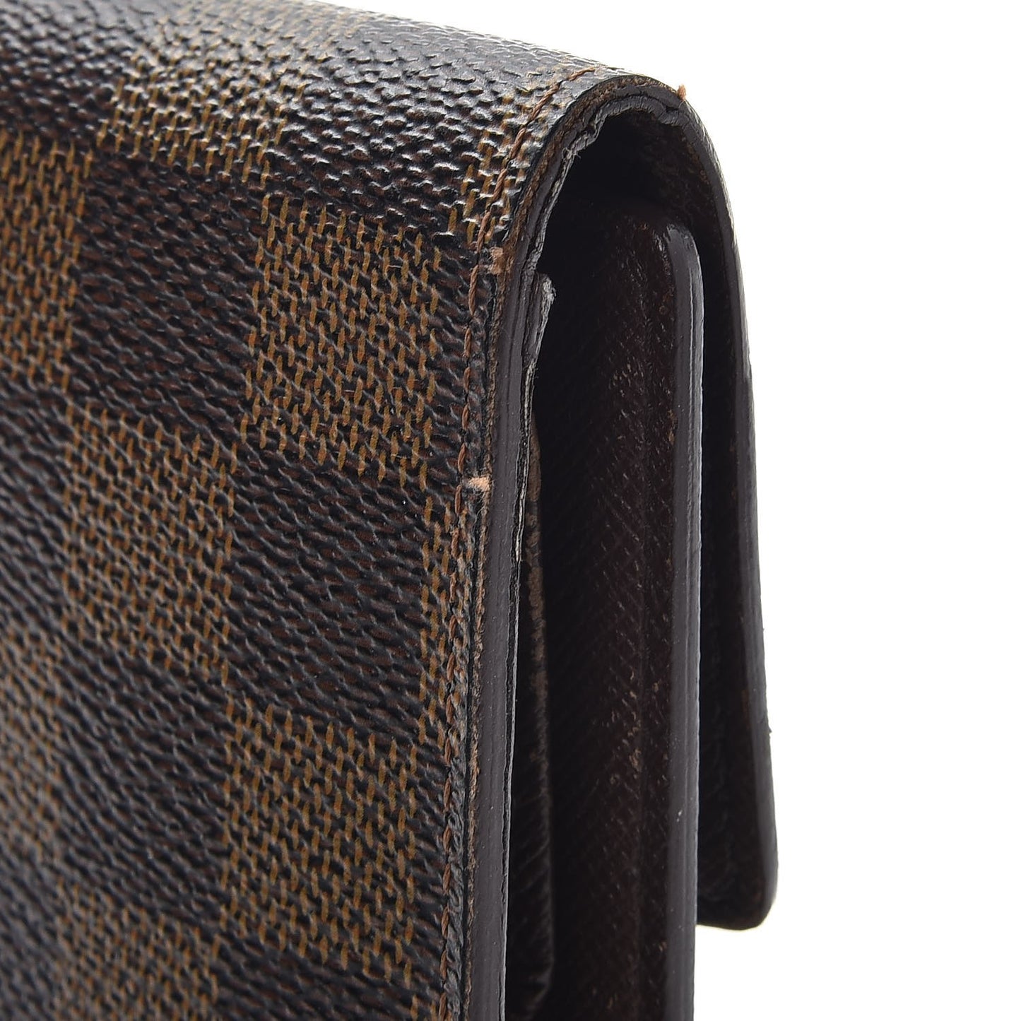 Damier Ebene Porte Tresor Etui Papier Wallet