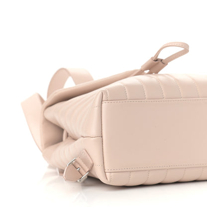 Saint Laurent Calfskin Y Quilted Monogram Small Loulou Backpack Dark Beige 8 of 9