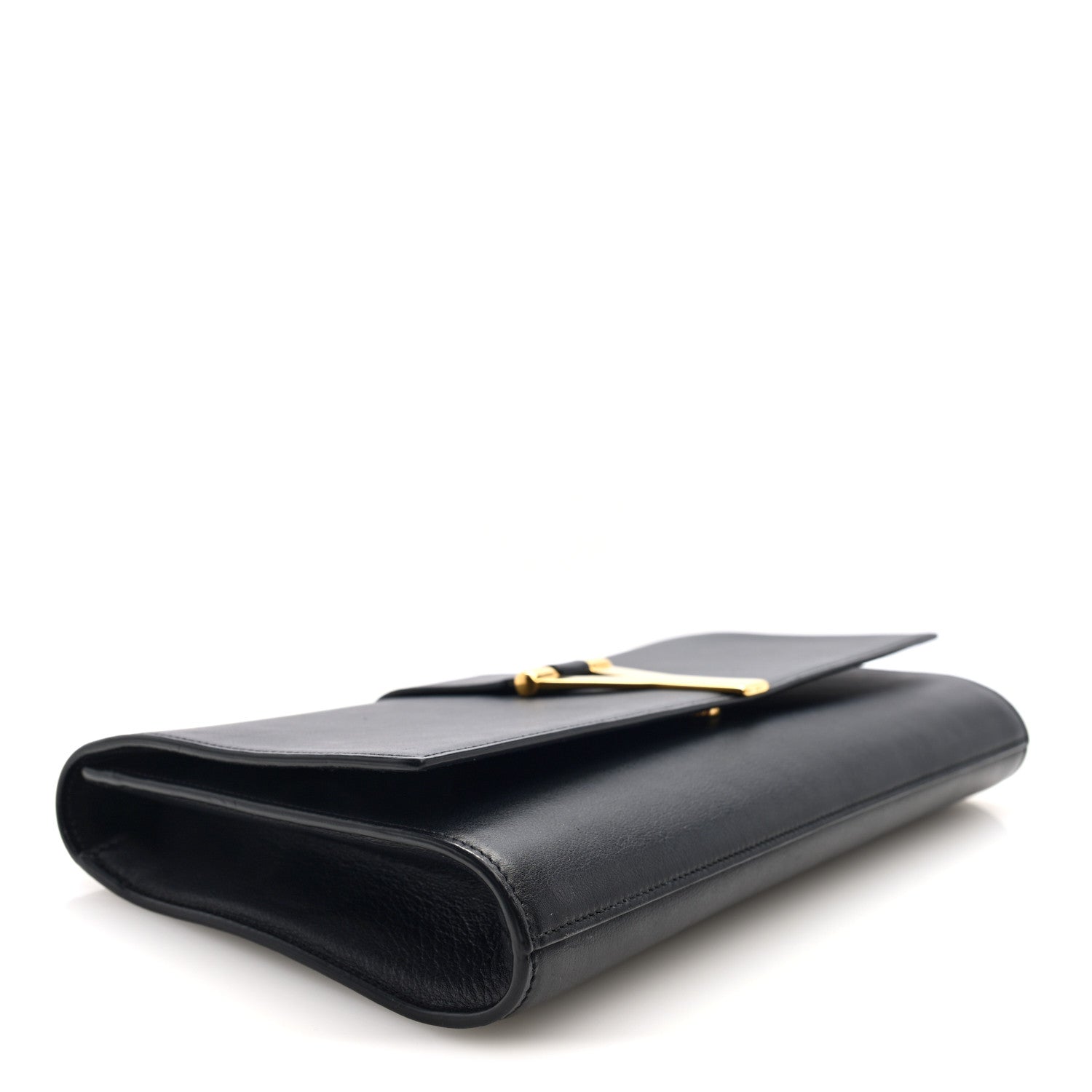 Saint Laurent Calfskin Classic Y Ligne Clutch Black 4 of 6