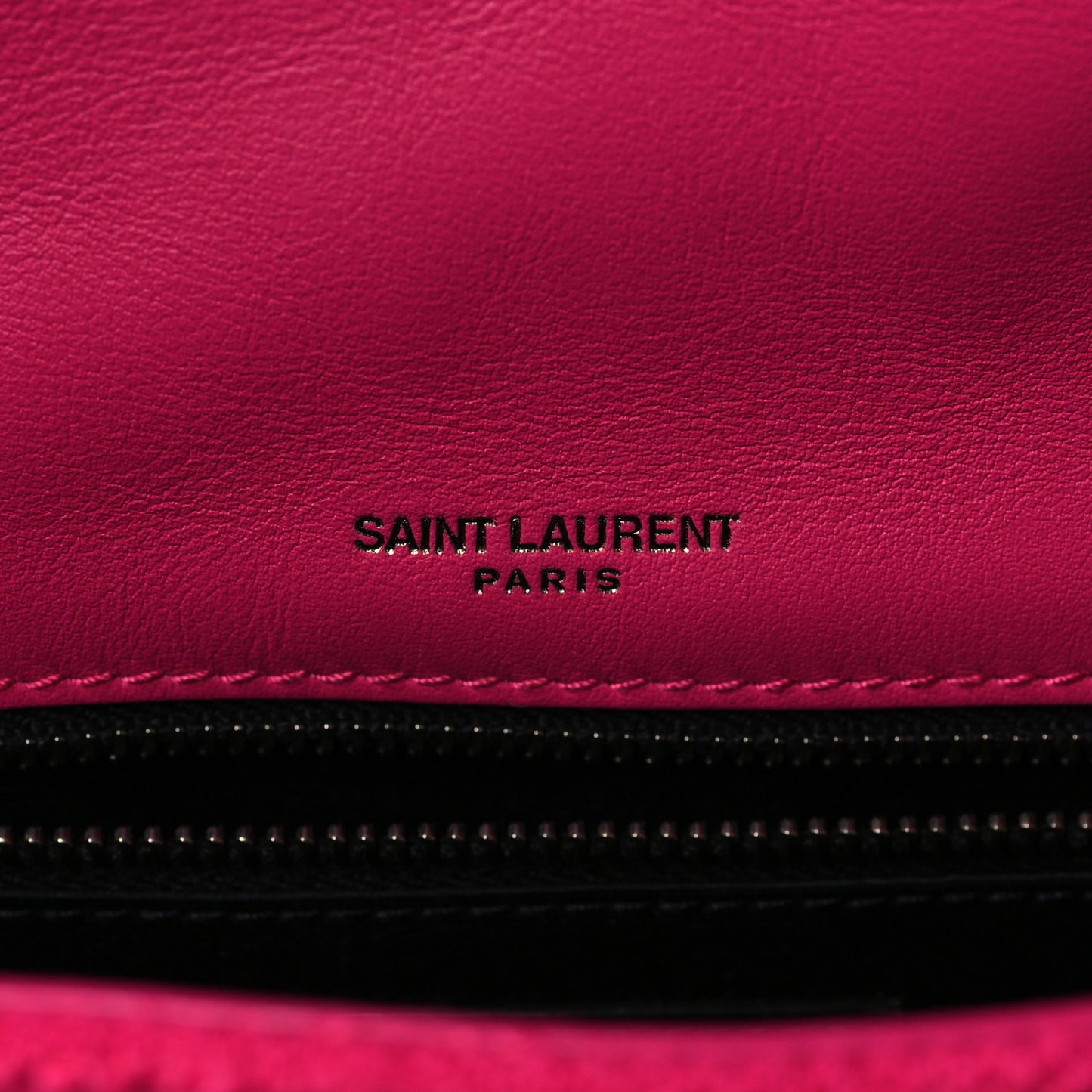 Tweed Calfskin Matelasse Monogram Medium Niki Chain Satchel Magenta