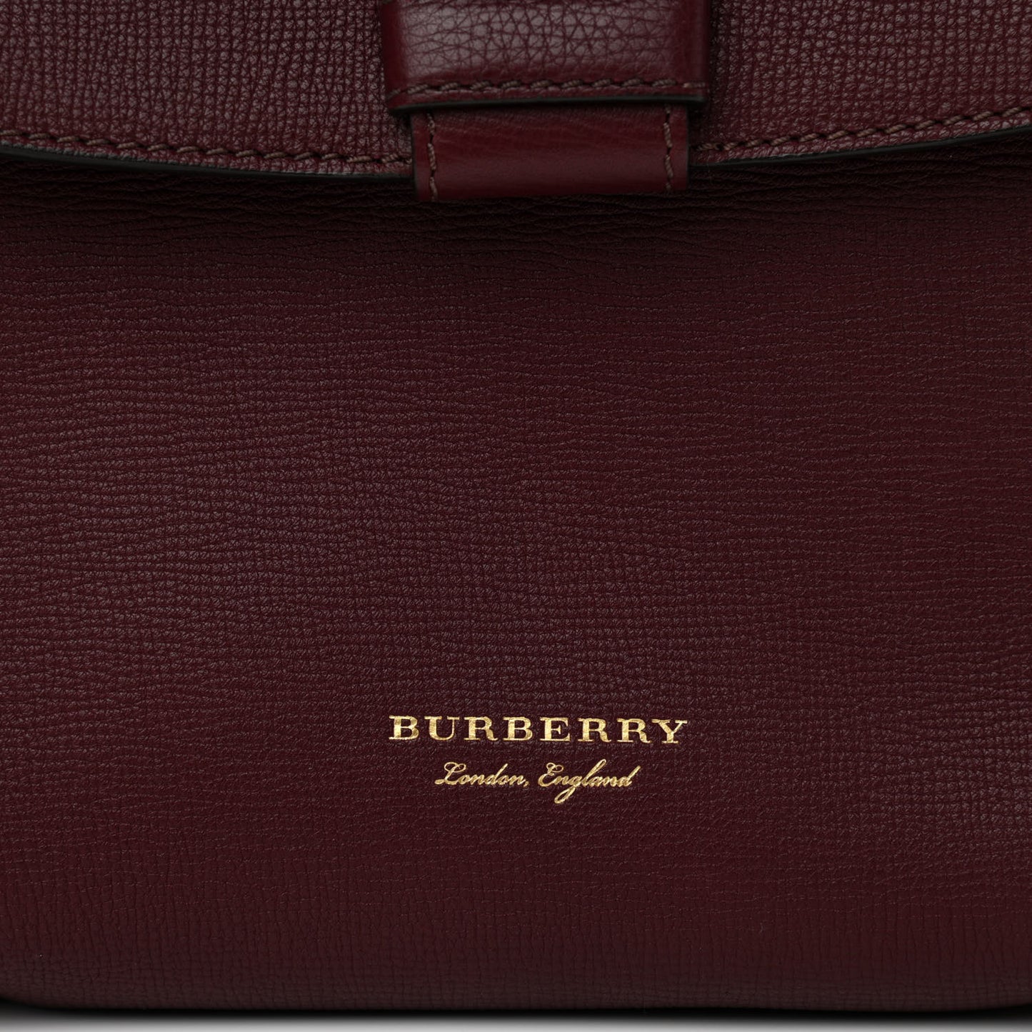 Derby Calfskin House Check Small Camberley Mahogany Red