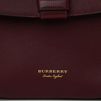 Burberry Derby Calfskin House Check Small Camberley Mahogany Red 8 of 12