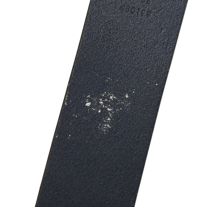 Gucci Selleria Calfskin Mens Interlocking G 37mm Belt 95 38 Black 6 of 6