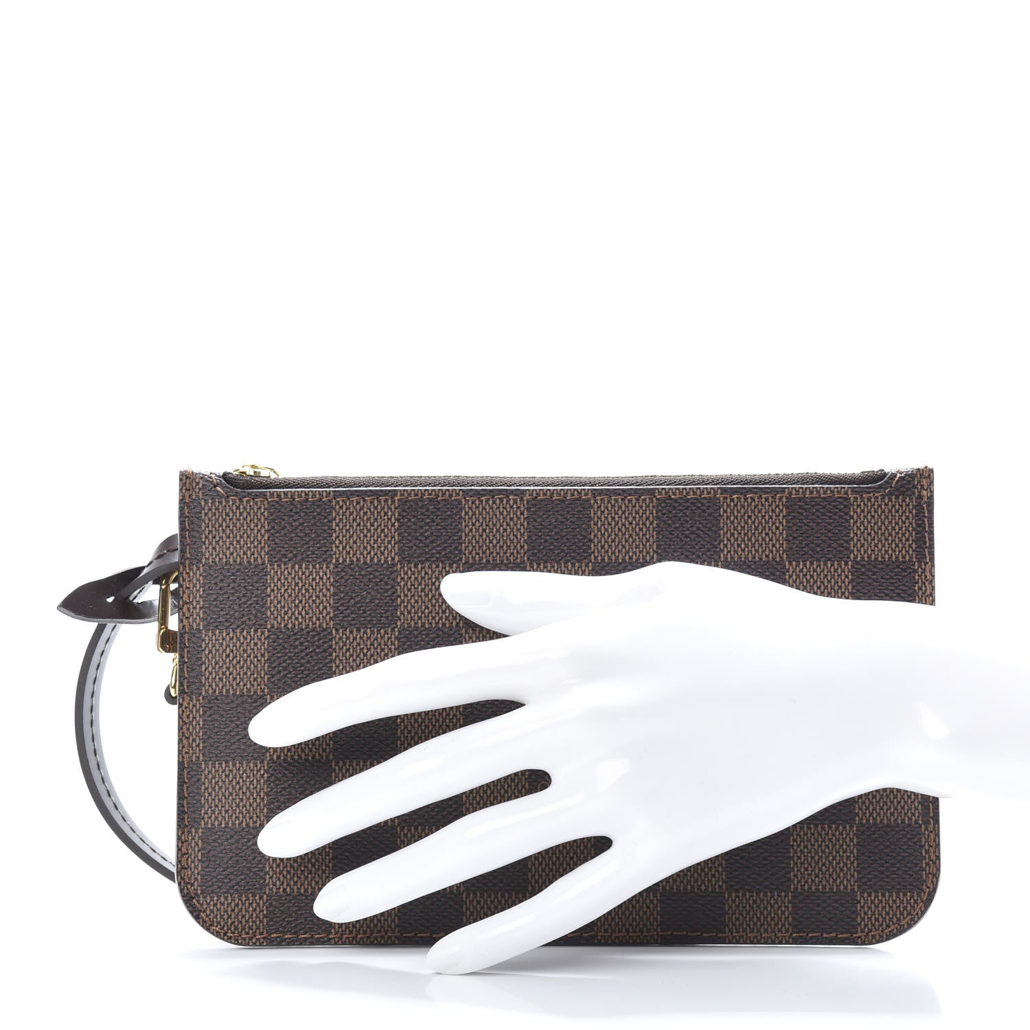 Louis Vuitton Damier Ebene Neverfull PM Pochette 2 of 9