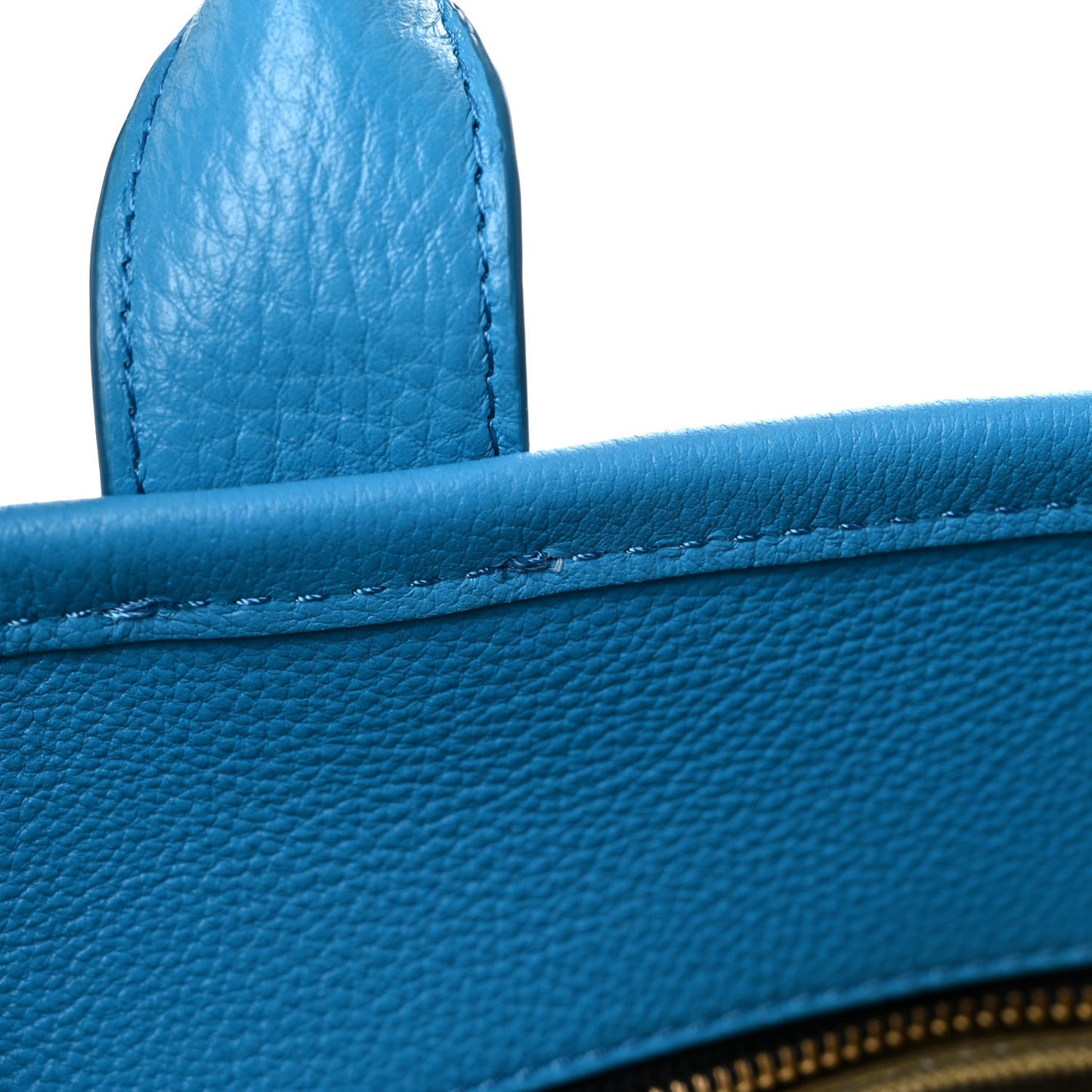 Grained Calfskin Small The Tote Bag Barrier Reef