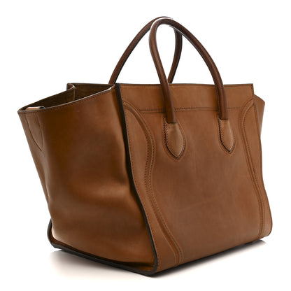 Celine Natural Calfskin Medium Phantom Luggage Tan 3 of 18