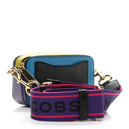 Marc Jacobs Saffiano Small Snapshot Camera Bag Red Multicolor 3 of 12