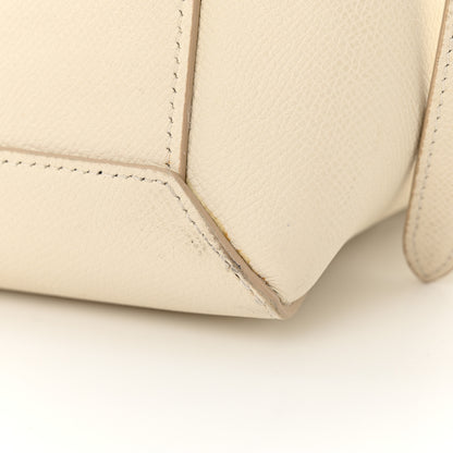 Celine Grained Calfskin Micro Belt Bag White 16 of 19