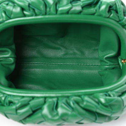 Bottega Veneta Nappa Intrecciato The Mini Pouch Racing Green 5 of 9