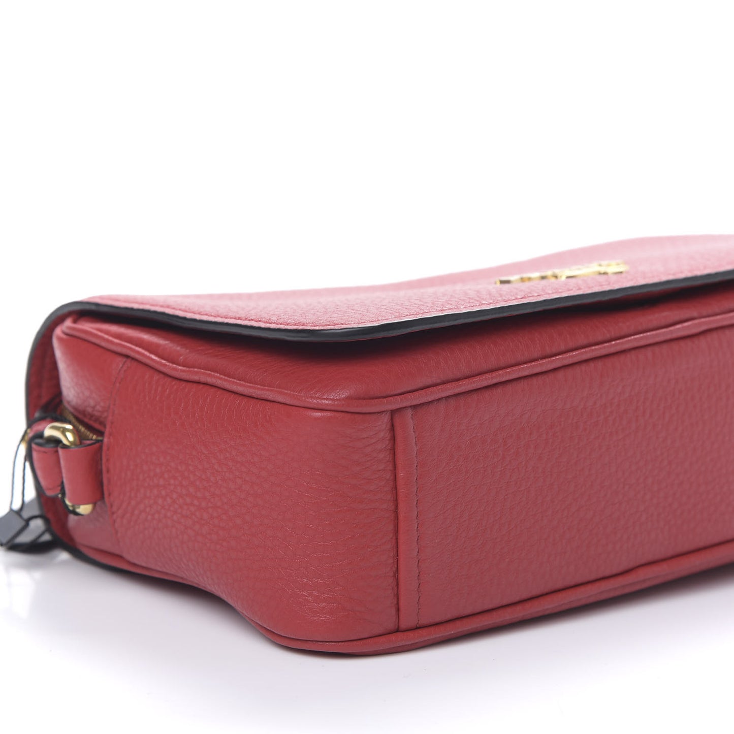 Vitello Phenix Flap Crossbody Rosso