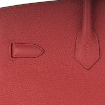 Hermes Togo Birkin 35 Vermillion 30 of 35