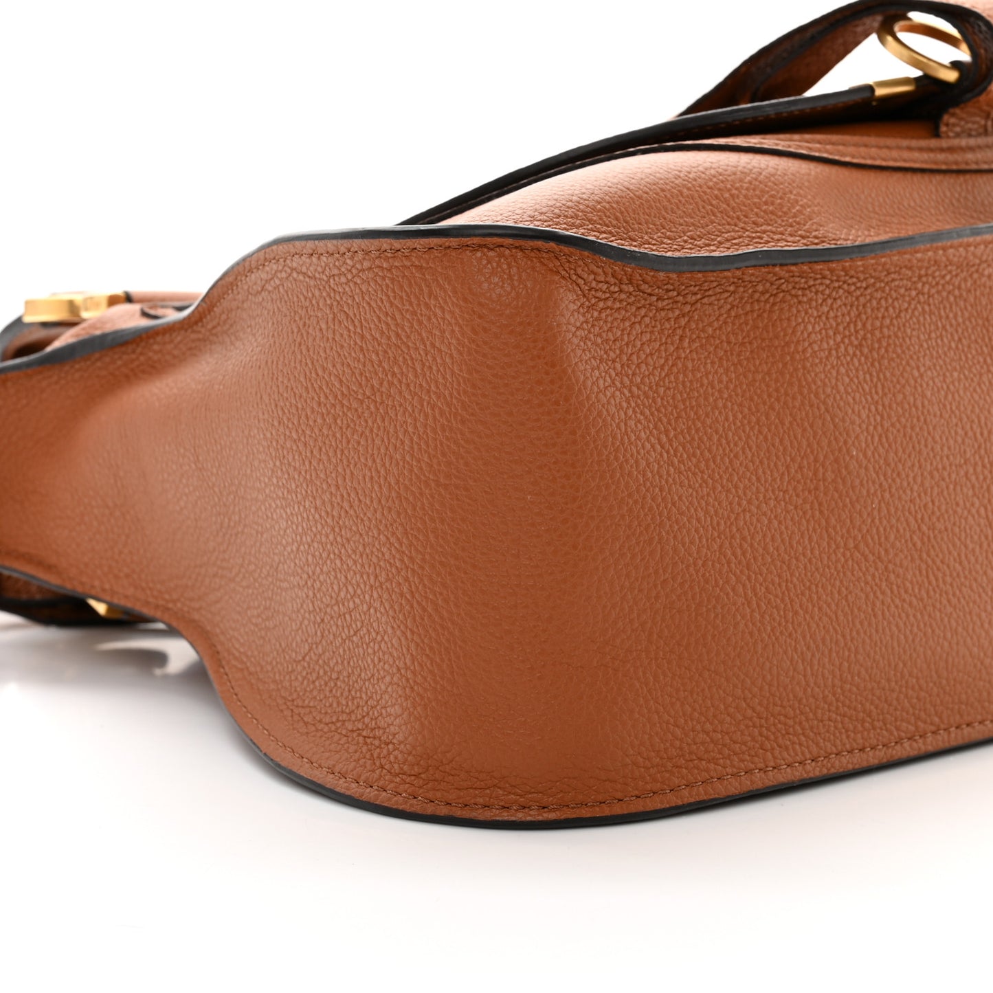 Calfskin Medium Marcie Satchel Tan