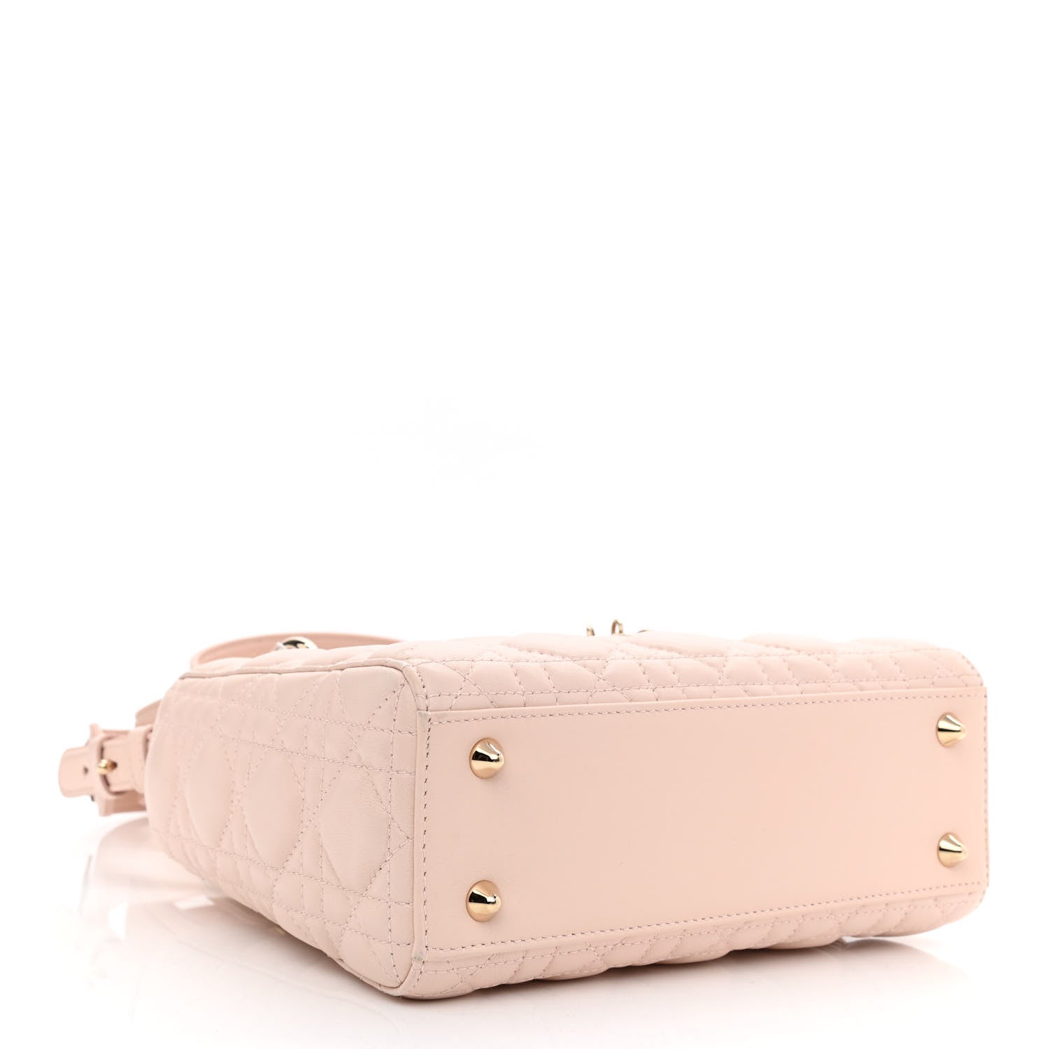 Christian Dior Lambskin Cannage Small Lucky Badges My Lady Dior Pink 3 of 10