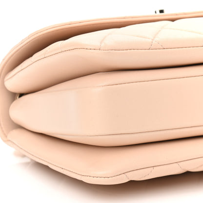 Chanel Lambskin Quilted Small Trendy CC Dual Handle Flap Bag Light Beige 9 of 10