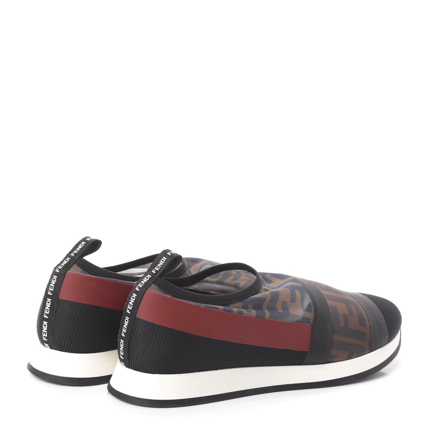 Technical Mesh FF Sneakers 39 Tobacco Red