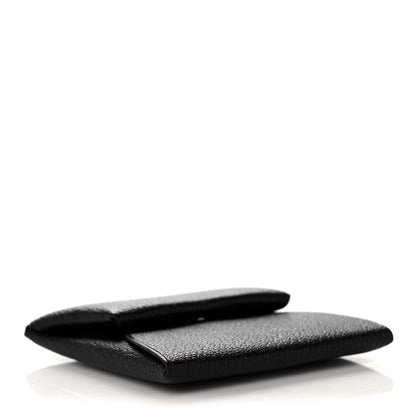 Hermes Chevre Mysore Bastia Coin Purse Black 4 of 7