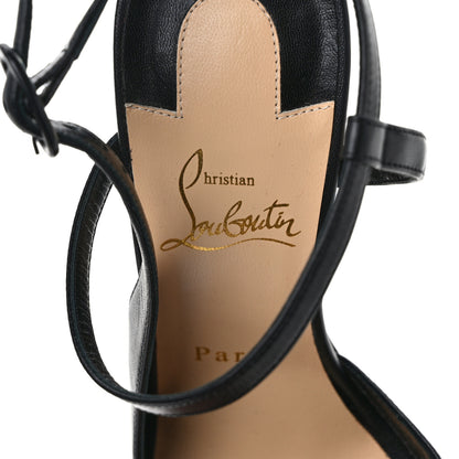 Christian Louboutin Kid Jenlove 100 Pumps 38 Black 7 of 8