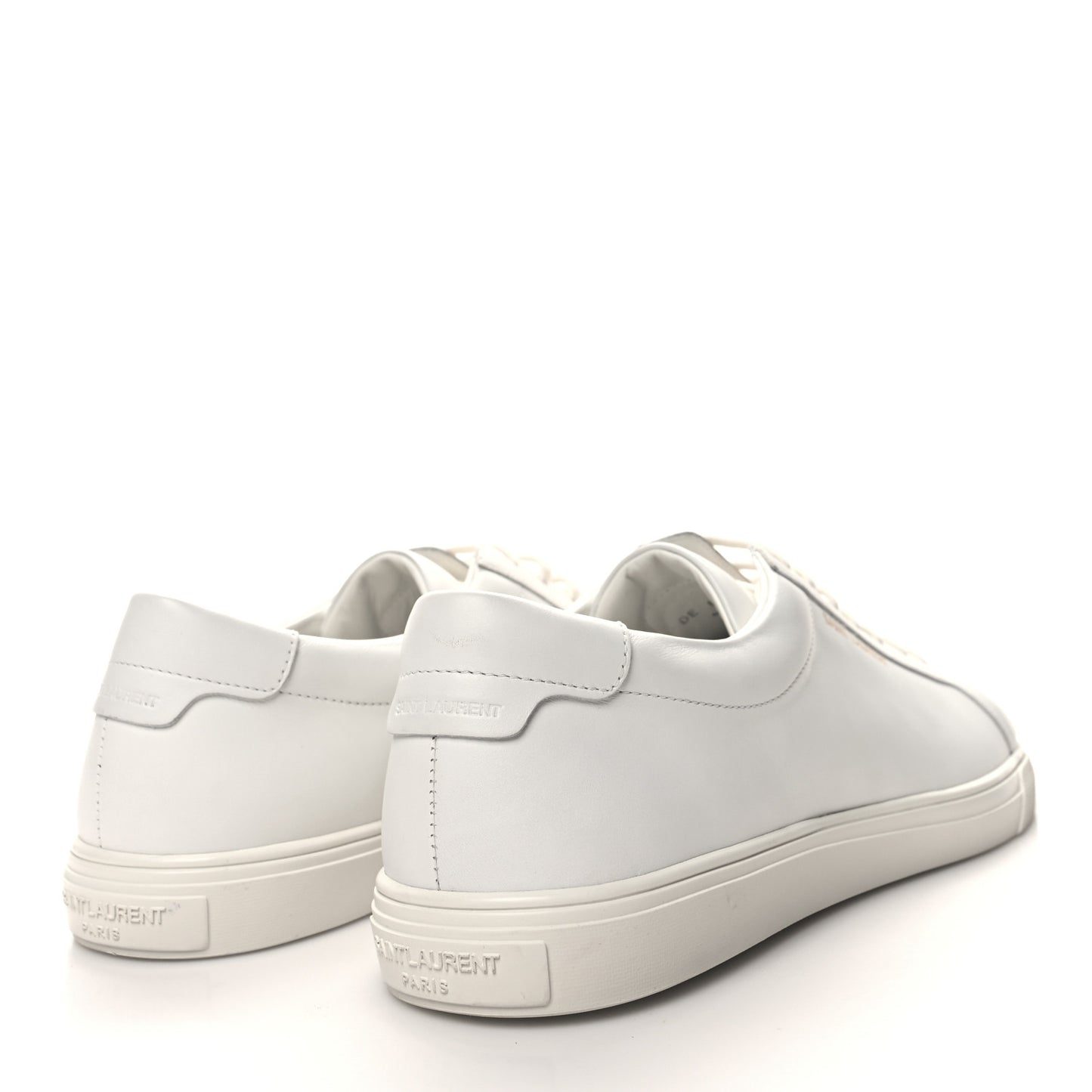 Calfskin Andy Low Top Sneakers 46 Mystic White