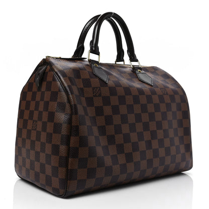 Louis Vuitton Damier Ebene Speedy 30 3 of 7