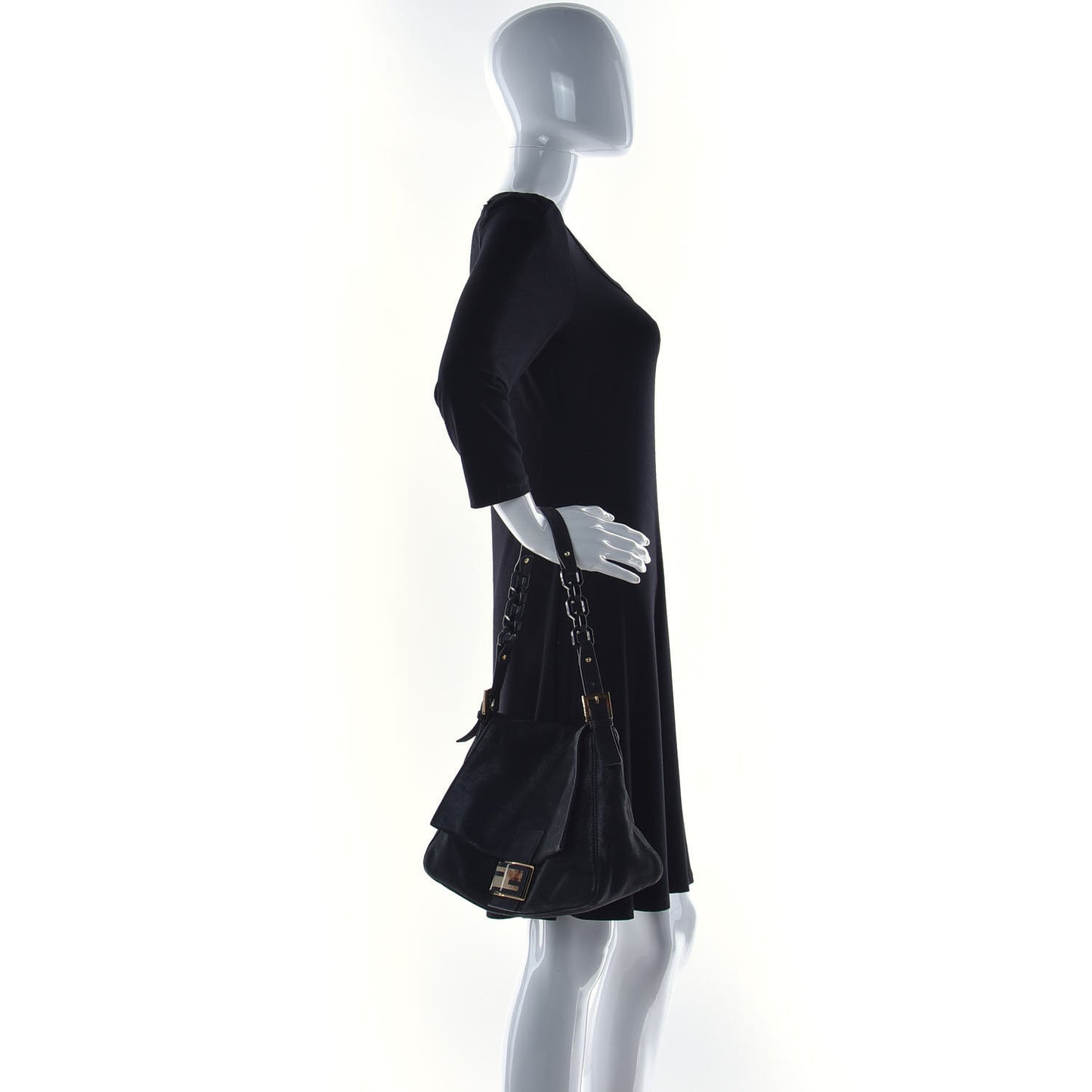 Vitello Savana Forever Mama Baguette Black