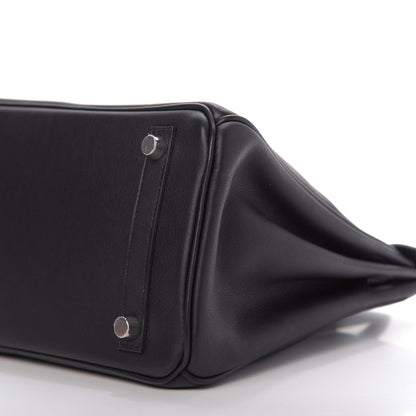Hermes Swift Birkin 25 Black 7 of 10