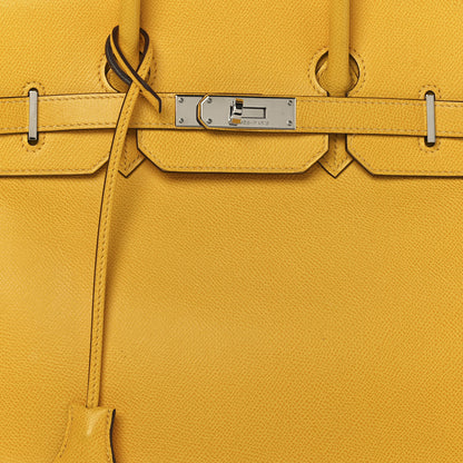 Hermes Epsom Birkin 35 Jaune 8 of 17