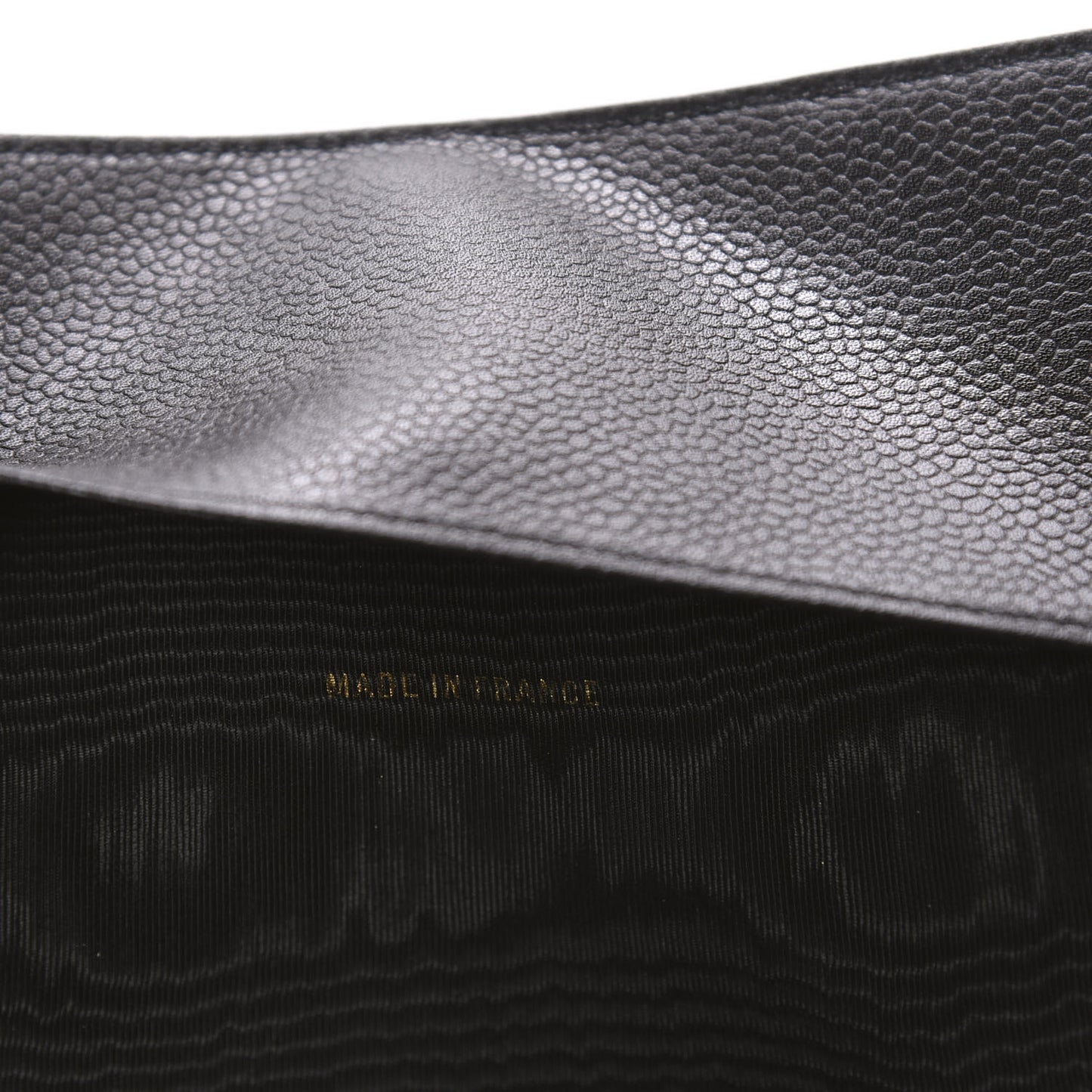 Caviar Stitched Agenda Cover Black