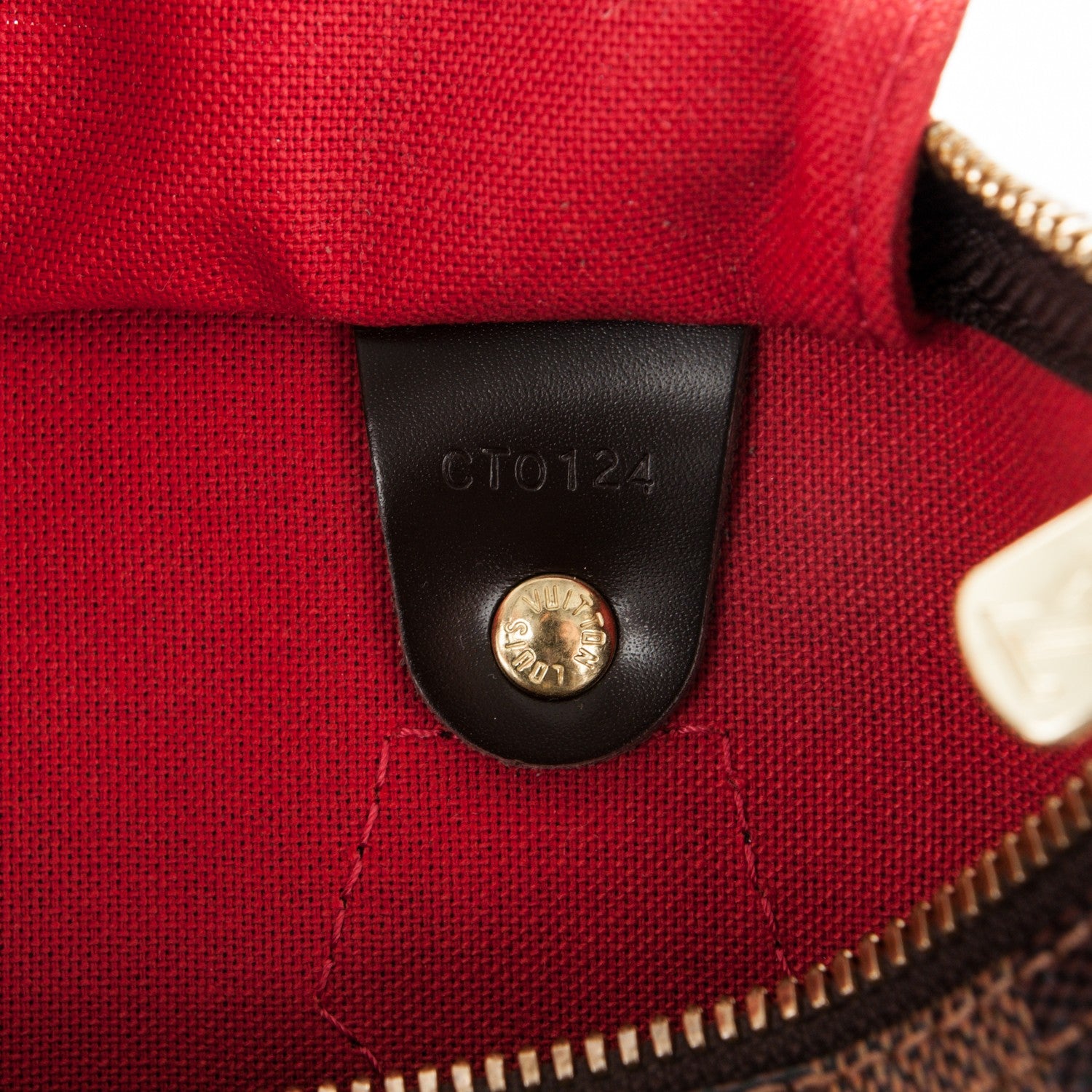 Louis Vuitton Damier Ebene Speedy Bandouliere 30 6 of 6