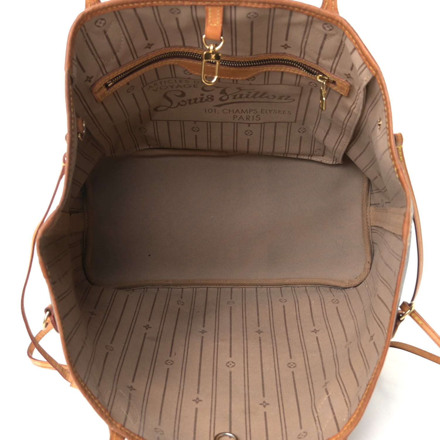 Louis Vuitton Monogram Neverfull MM 4 of 8