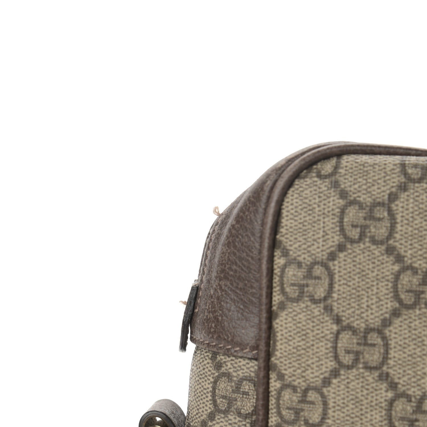 Gucci GG Supreme Monogram Web Small Ophidia Shoulder Bag Brown 15 of 21