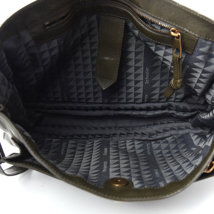 Proenza Schouler Lambskin Medium PS1 Satchel Dark Olive 5 of 10