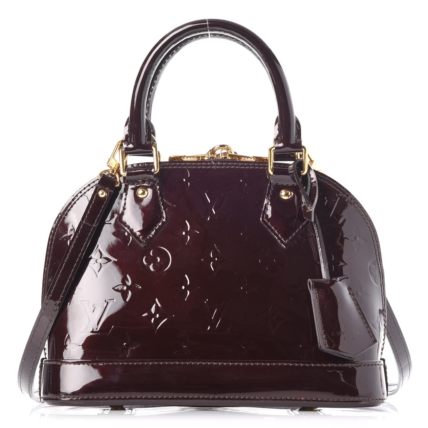 Louis Vuitton Vernis Alma BB Amarante 1 of 7