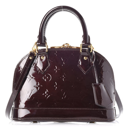 Louis Vuitton Vernis Alma BB Amarante 1 of 7
