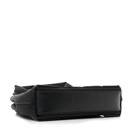Balenciaga Cotton Canvas Calfskin Navy Cabas XS Black 5 of 13
