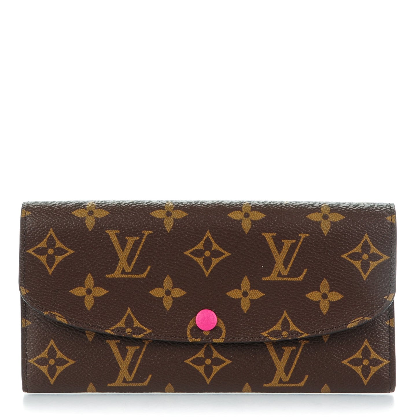 Monogram Emilie Wallet Hot Pink