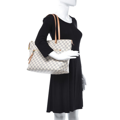 Louis Vuitton Damier Azur Iena MM 2 of 13