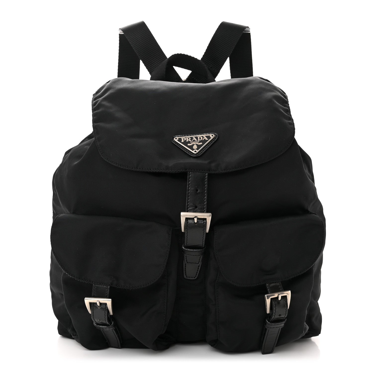Prada Nylon Vela Large Backpack Black 1 of 13