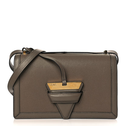 Loewe Grained Calfskin Medium Barcelona Shoulder Bag Taupe 1 of 11